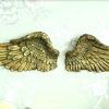Angel Wings Sculpture Plaque Wall Art (Photo 3 of 15)
