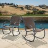 Resin Wicker Rocking Chairs (Photo 8 of 15)