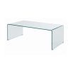 Clear Rectangle Center Coffee Tables (Photo 8 of 15)
