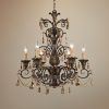 Roman Bronze And Crystal Chandeliers (Photo 3 of 15)