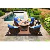 2 Piece Swivel Gliders With Patio Cover (Photo 13 of 15)