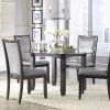 Round Black Glass Dining Tables And Chairs (Photo 18 of 25)