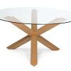 Glass Oak Dining Tables (Photo 16 of 25)