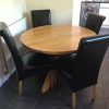 Round Oak Dining Tables And Chairs (Photo 25 of 25)