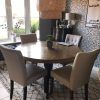 Round Oak Dining Tables And Chairs (Photo 13 of 25)