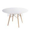 White Circular Dining Tables (Photo 7 of 25)
