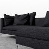 Gneiss Modern Linen Sectional Sofas Slate Gray (Photo 11 of 25)
