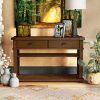 Rustic Barnside Console Tables (Photo 12 of 15)