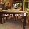 Rustic Dining Tables (Photo 24 of 25)