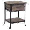 Rustic Gray End Tables (Photo 15 of 15)
