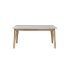 25 Best Ideas Rustic Mid-century Modern 6-seating Dining Tables in White and Natural Wood