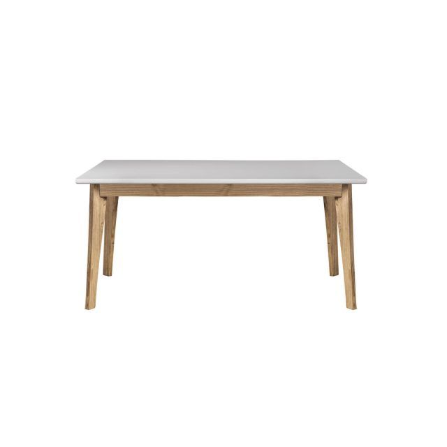 25 Best Ideas Rustic Mid-century Modern 6-seating Dining Tables in White and Natural Wood