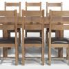Solid Oak Dining Tables And 8 Chairs (Photo 3 of 25)