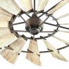 Rustic Outdoor Ceiling Fans With Lights (Photo 7 of 15)