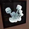 3D Glass Wall Art (Photo 2 of 15)