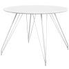 White Circular Dining Tables (Photo 13 of 25)