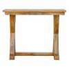 Natural Mango Wood Console Tables (Photo 5 of 15)