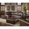 2Pc Maddox Left Arm Facing Sectional Sofas With Chaise Brown (Photo 7 of 25)