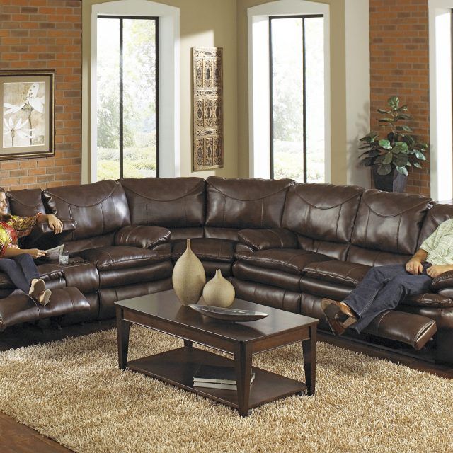 Top 15 of Sectional Sofas with Recliners