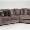2Pc Maddox Right Arm Facing Sectional Sofas With Chaise Brown (Photo 25 of 25)