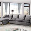 Noa Sectional Sofas With Ottoman Gray (Photo 16 of 25)