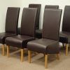 High Back Leather Dining Chairs (Photo 14 of 25)