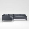 Setoril Modern Sectional Sofa Swith Chaise Woven Linen (Photo 10 of 25)