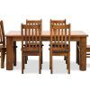 Amir 5 Piece Solid Wood Dining Sets (Set Of 5) (Photo 15 of 25)