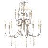 Country Chic Chandelier (Photo 5 of 15)