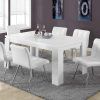 Shiny White Dining Tables (Photo 8 of 25)
