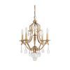 Antique Gild One-Light Chandeliers (Photo 3 of 15)