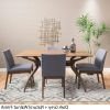 Laurent 5 Piece Round Dining Sets With Wood Chairs (Photo 19 of 25)
