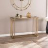 Glass And Gold Console Tables (Photo 14 of 15)