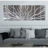Abstract Leaf Metal Wall Art (Photo 15 of 15)