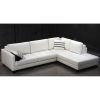 White Leather Sectionals With Chaise (Photo 4 of 15)
