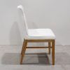 White Leather Dining Chairs (Photo 19 of 25)