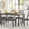 Charcoal Transitional 6-Seating Rectangular Dining Tables (Photo 2 of 25)