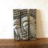 15 Best Collection of Silver Buddha Wall Art