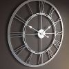 Round Gray Disc Metal Wall Art (Photo 8 of 15)