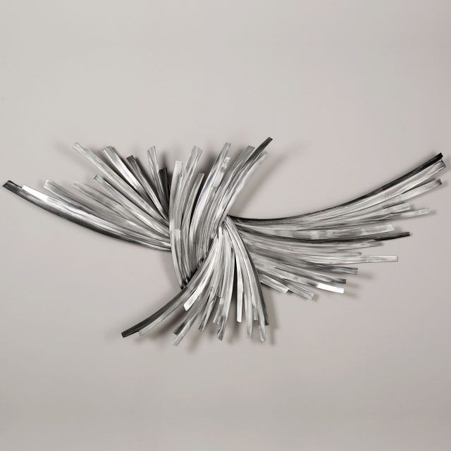 15 Best Collection of Silver Metal Wall Art