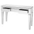 15 Photos Silver Mirror and Chrome Console Tables