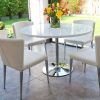 White Circular Dining Tables (Photo 9 of 25)