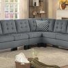 Noa Sectional Sofas With Ottoman Gray (Photo 12 of 25)