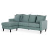 4Pc Alexis Sectional Sofas With Silver Metal Y-Legs (Photo 9 of 25)