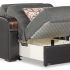 Convertible Light Gray Chair Beds