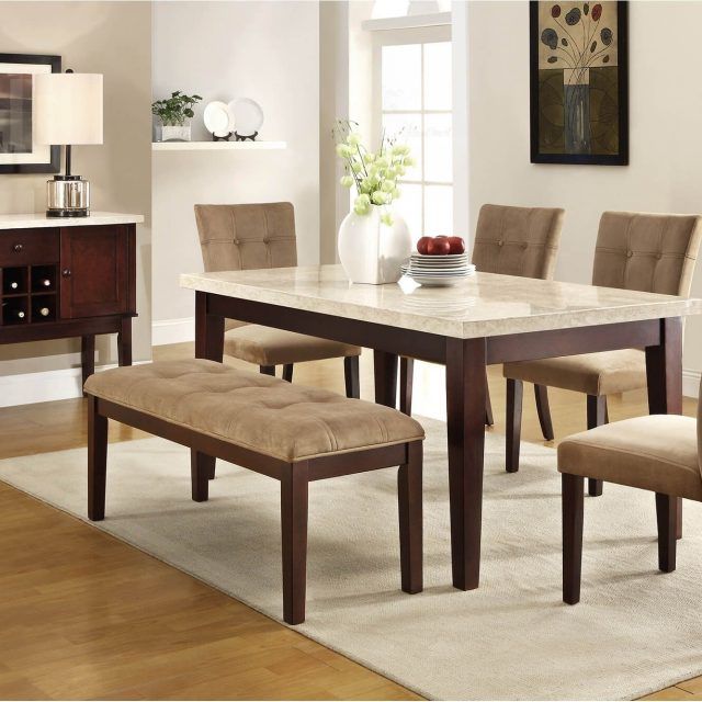 2024 Latest Small Dining Tables and Bench Sets