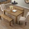 Small Dining Tables With Rustic Pine Ash Brown Finish (Photo 13 of 25)