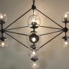 Large Glass Chandelier (Photo 10 of 15)
