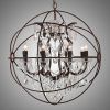 Small Rustic Crystal Chandeliers (Photo 4 of 15)