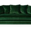 75" Green Velvet Sofas (Photo 10 of 15)